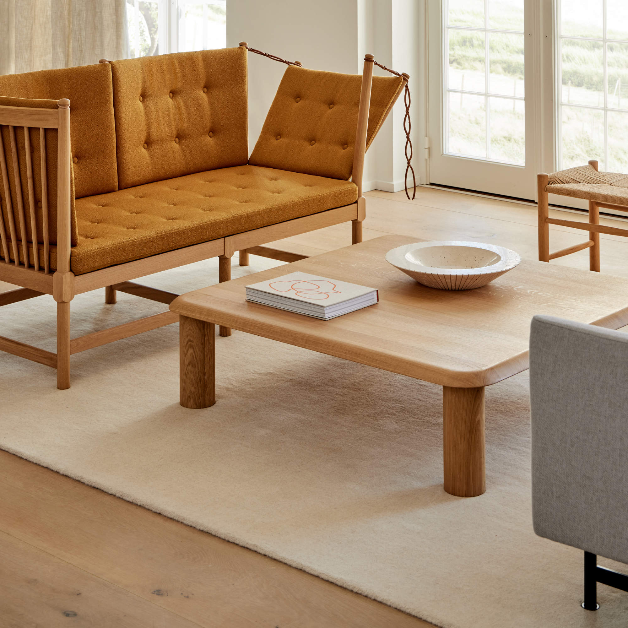 Islets 6772 Coffee Table - Oak Light Oil/FSC Mix 70%-5
