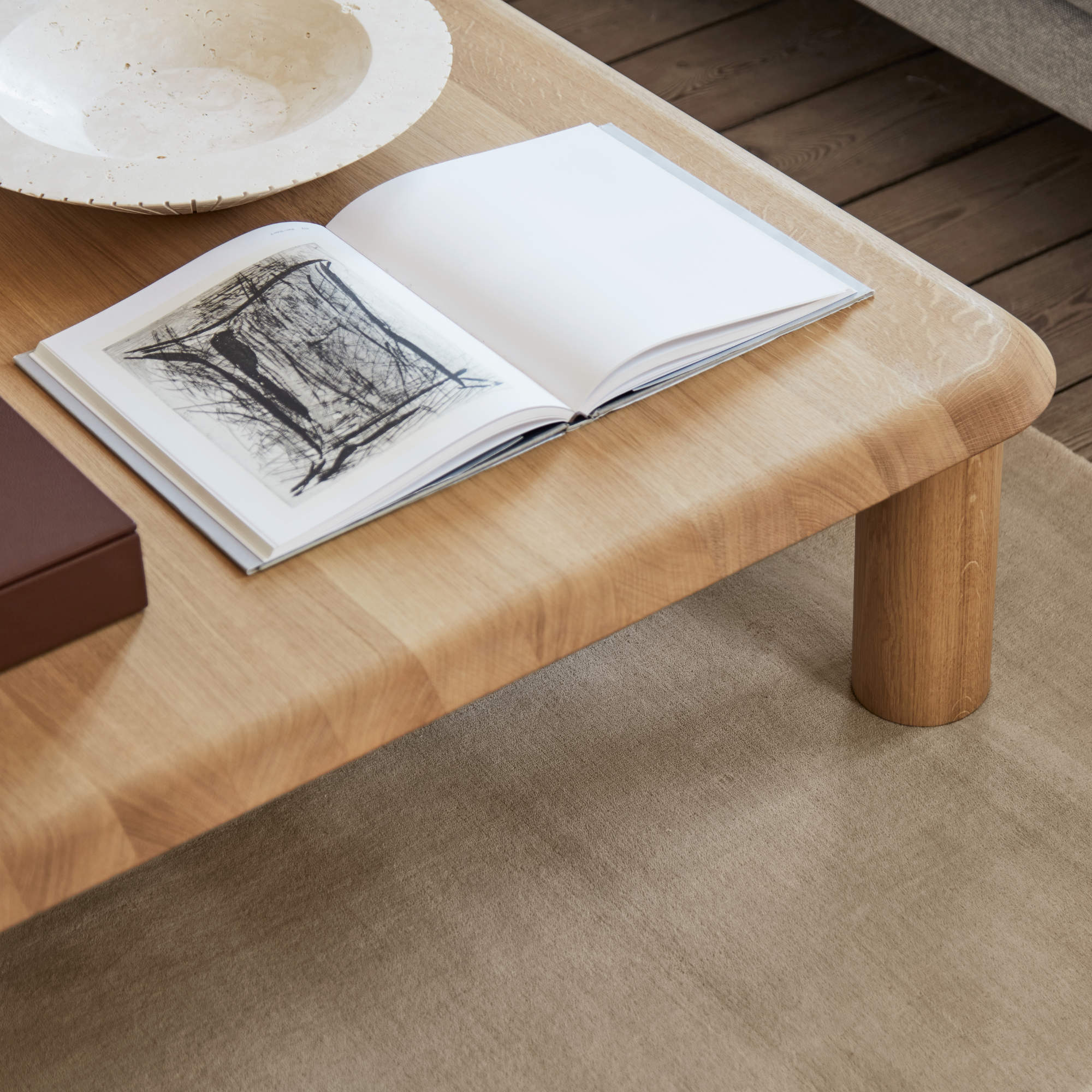 Islets 6772 Coffee Table - Oak Light Oil/FSC Mix 70%-7