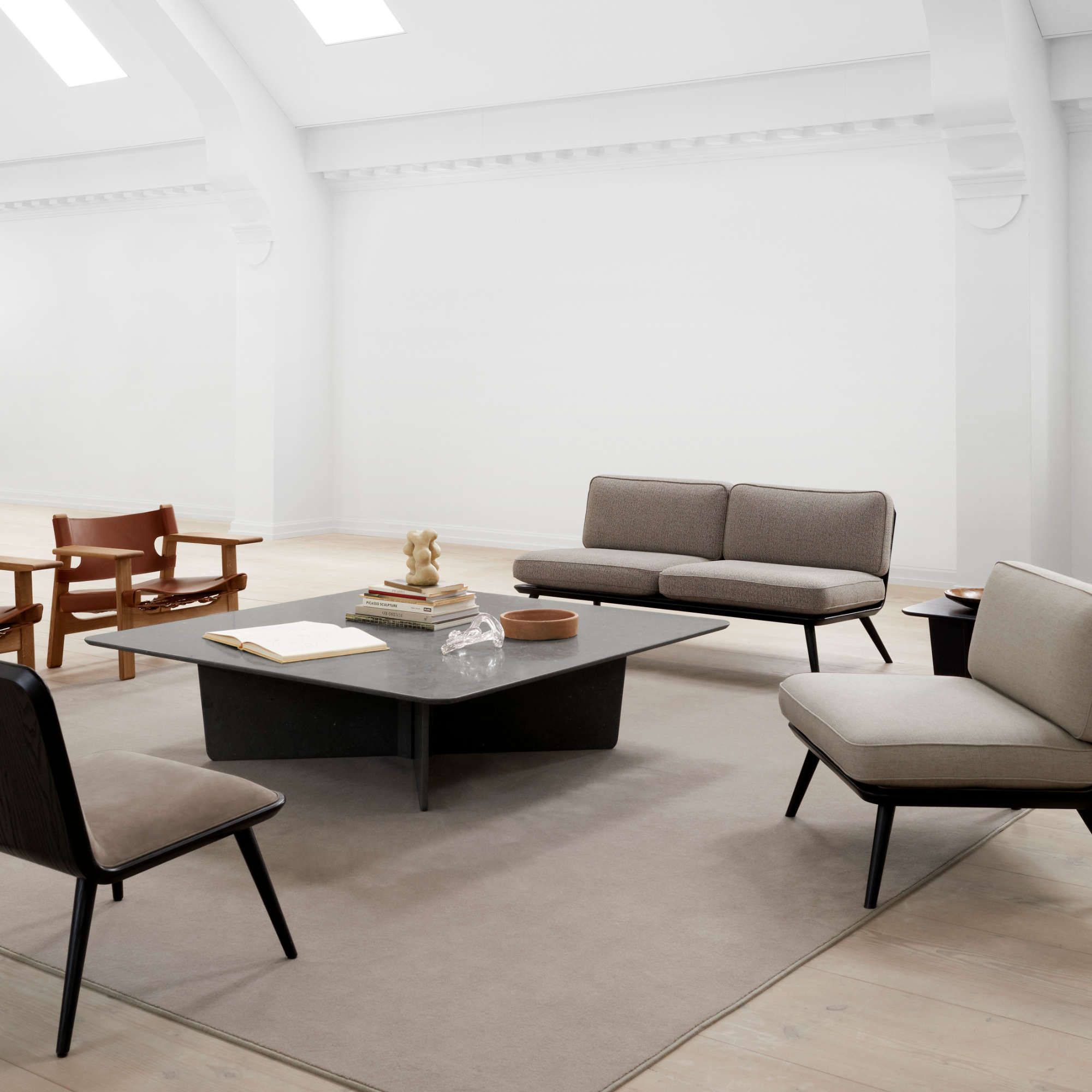 Tableau 1966 Coffee Table - Dark Atlantico Limestone-3