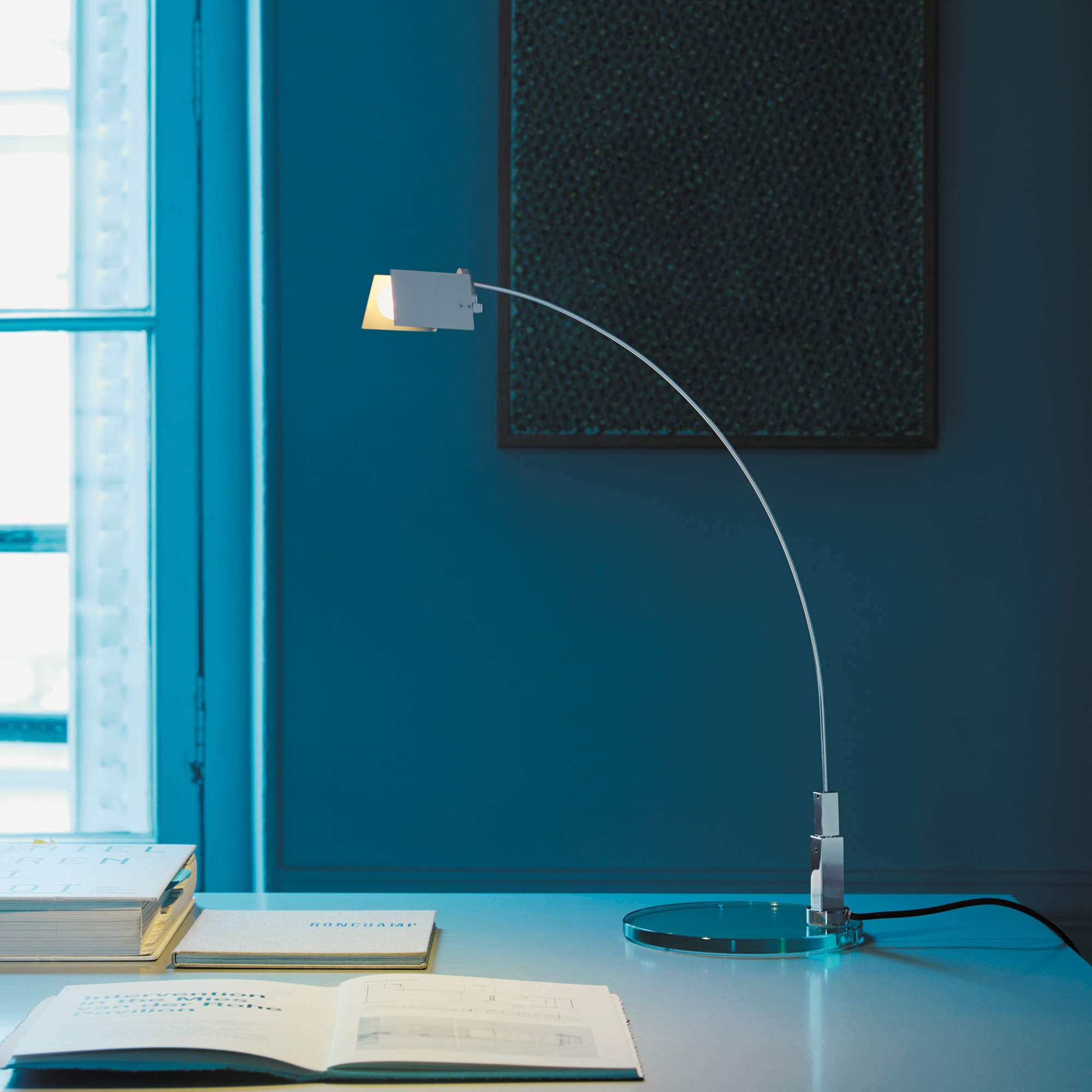 Falena Table Lamp - Chrome-3