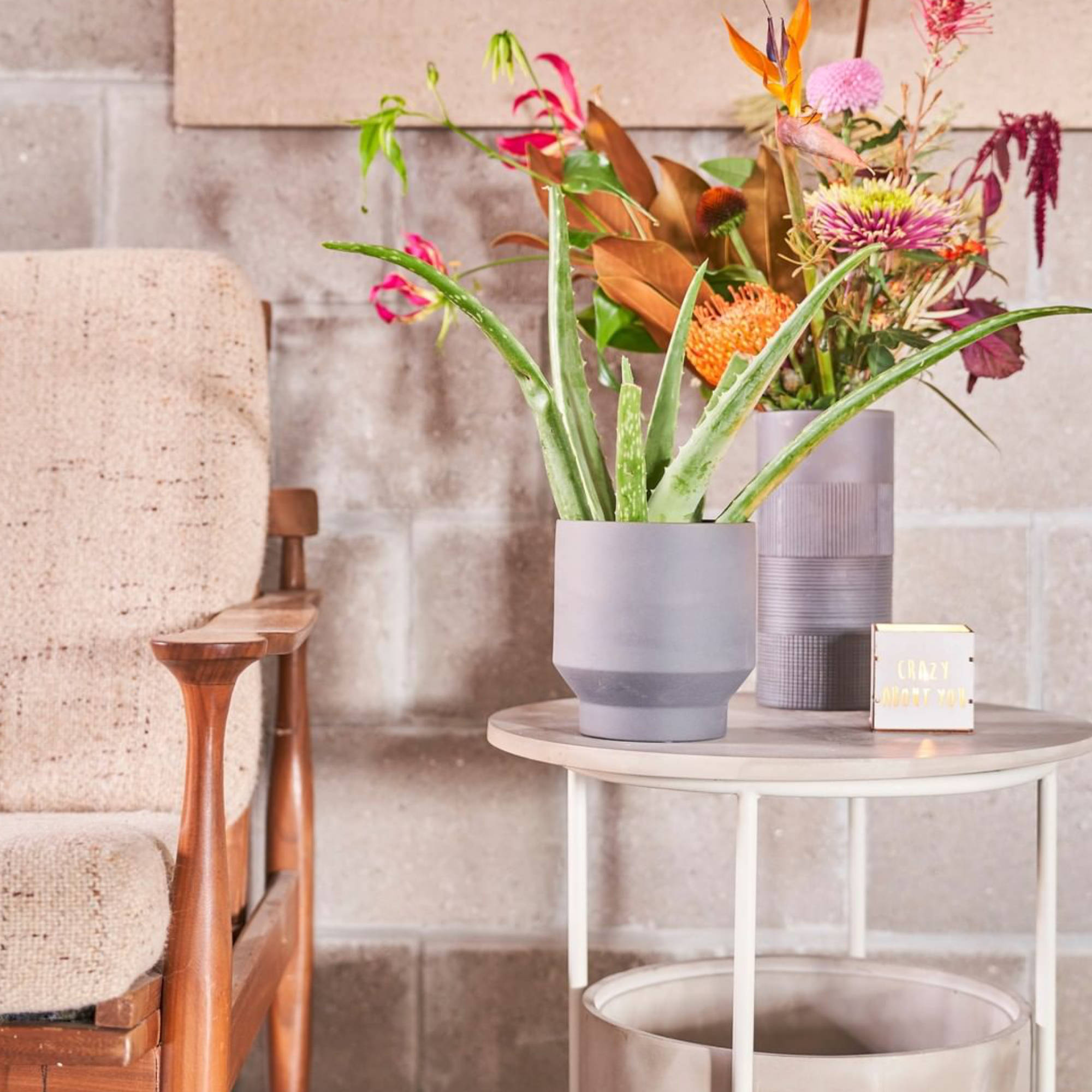 First Orchid Pot - Black - D14