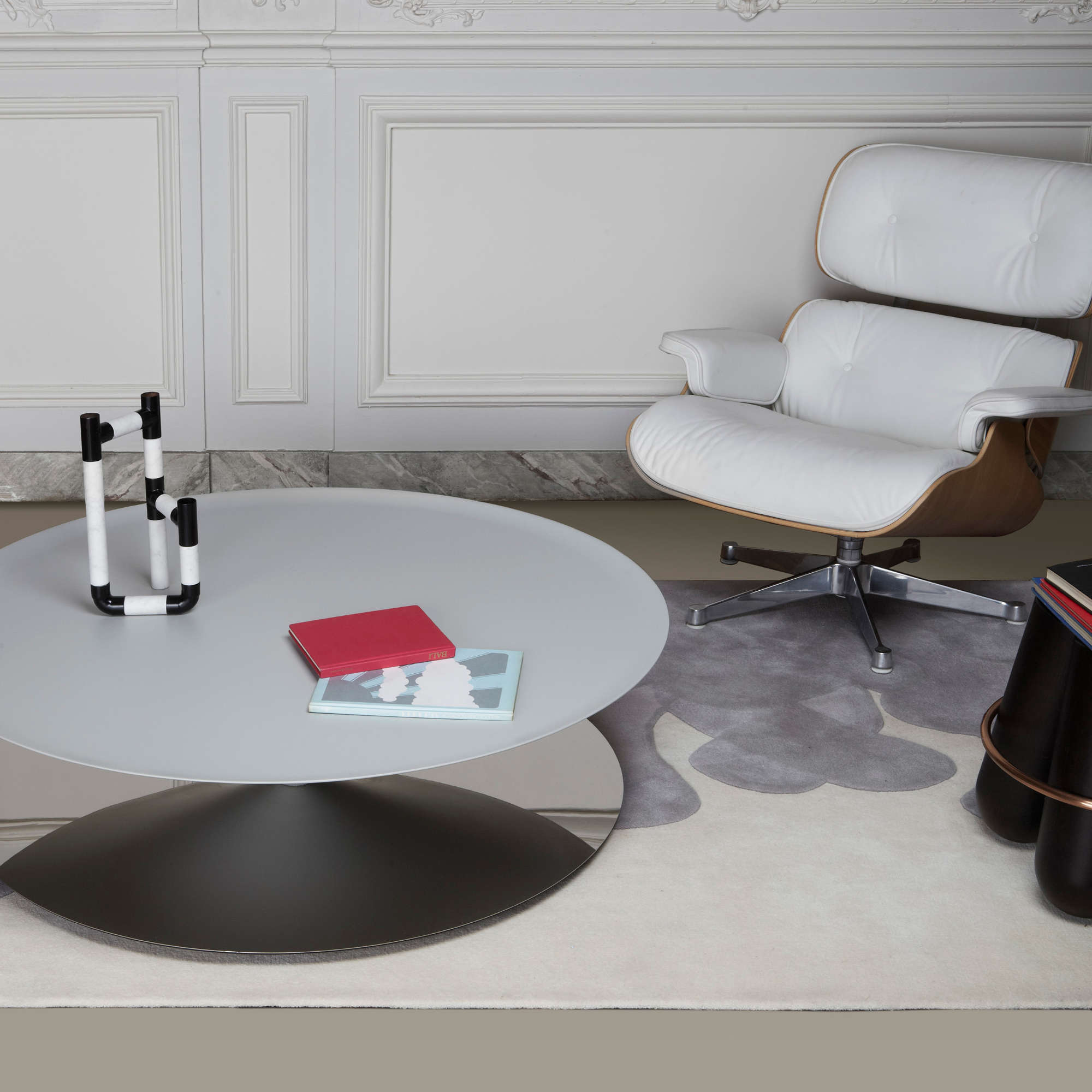 Float Coffee Table - Mat Grey-4