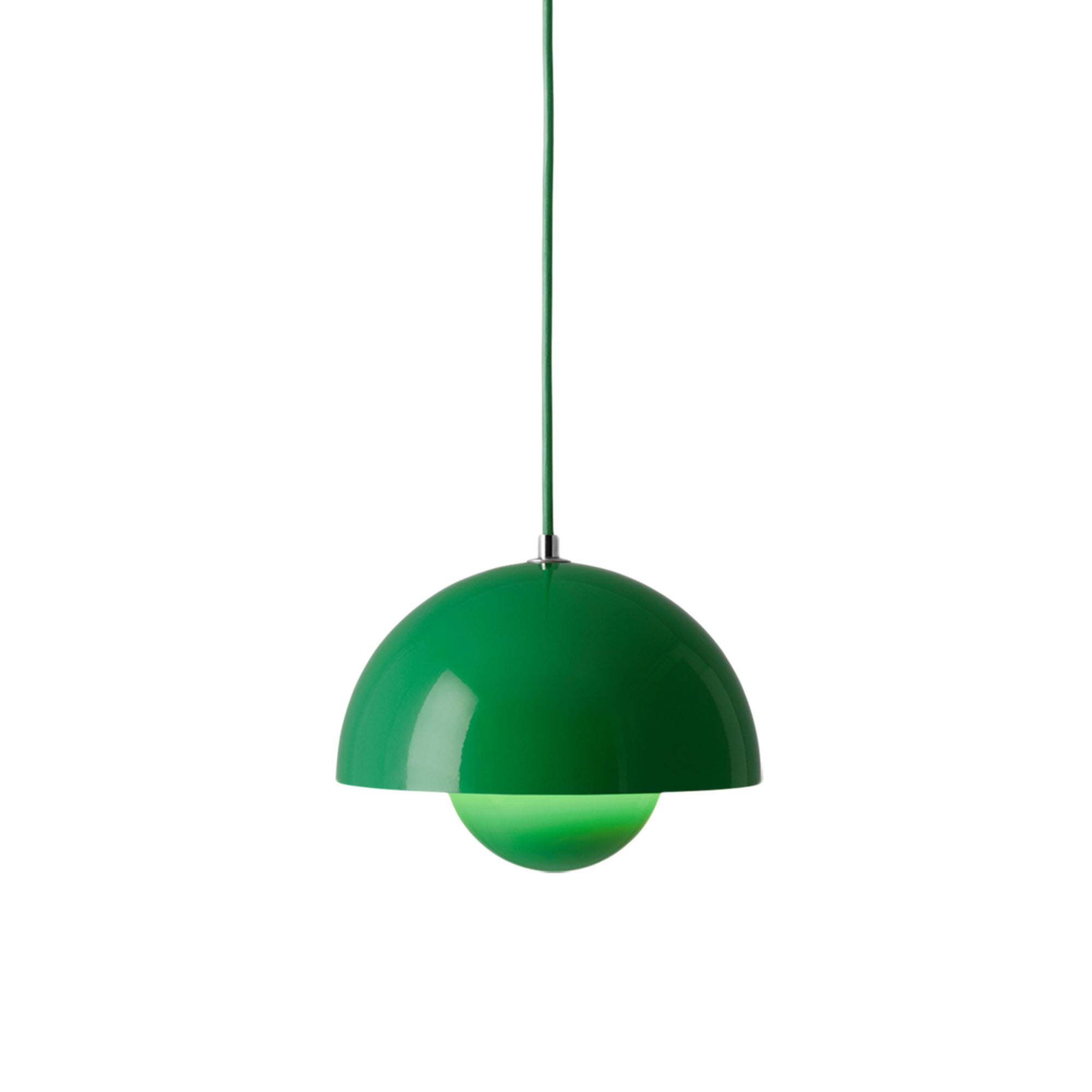 Flowerpot VP1 Pendant Lamp - Signal Green