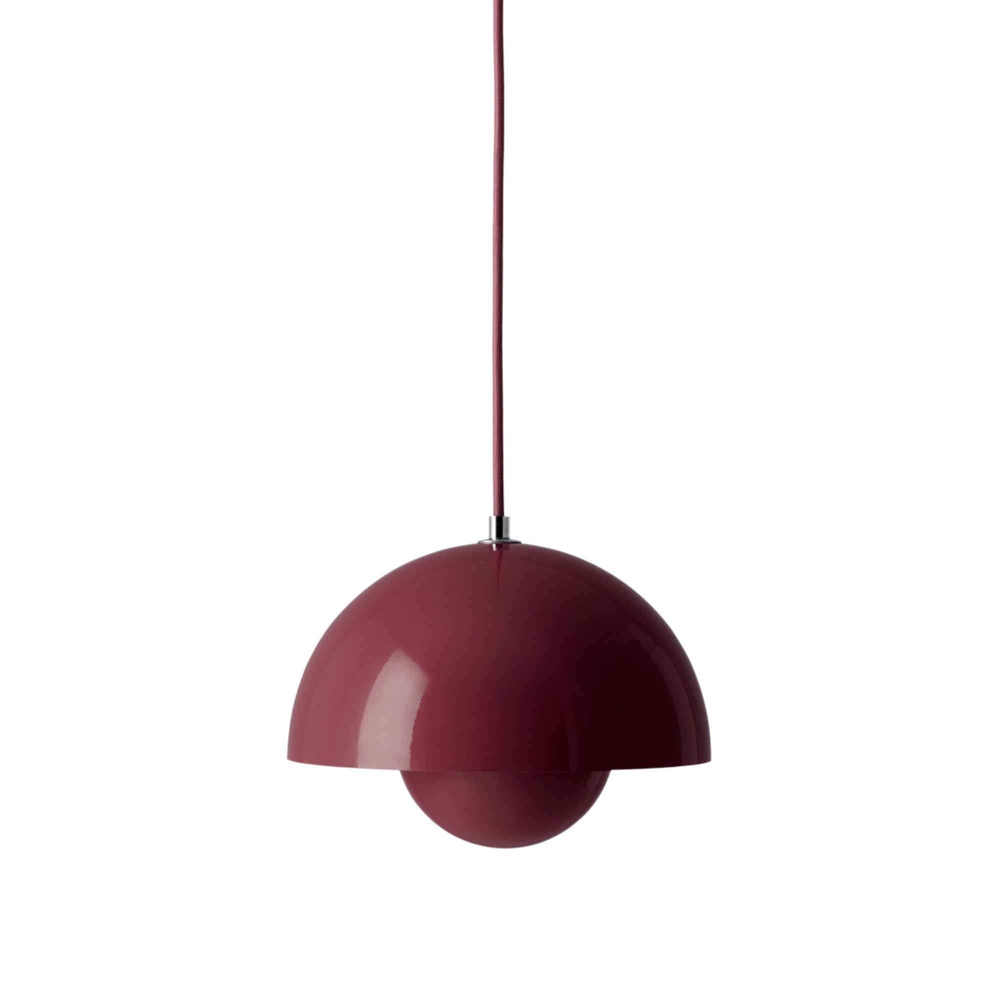 Flowerpot VP1 Pendant Lamp - Dark Plum-1