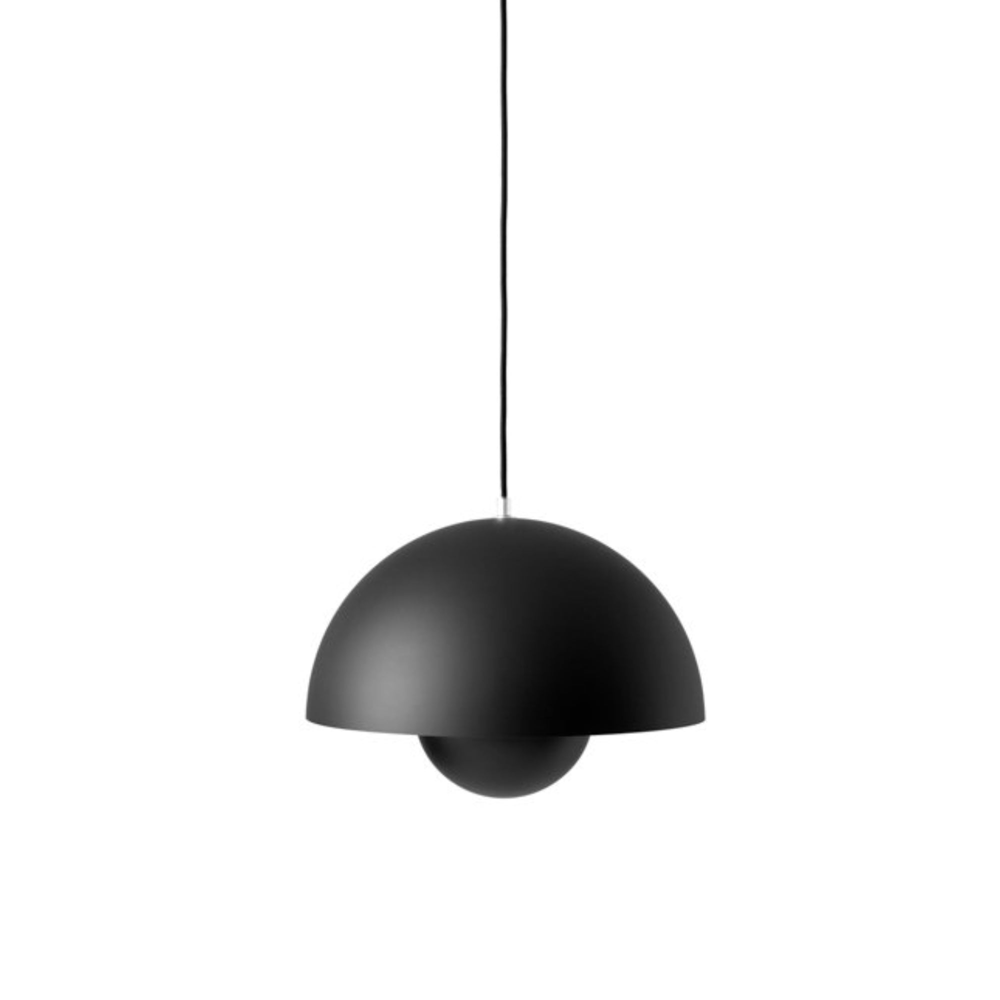 Flowerpot VP1 Pendant Lamp - Matt Black