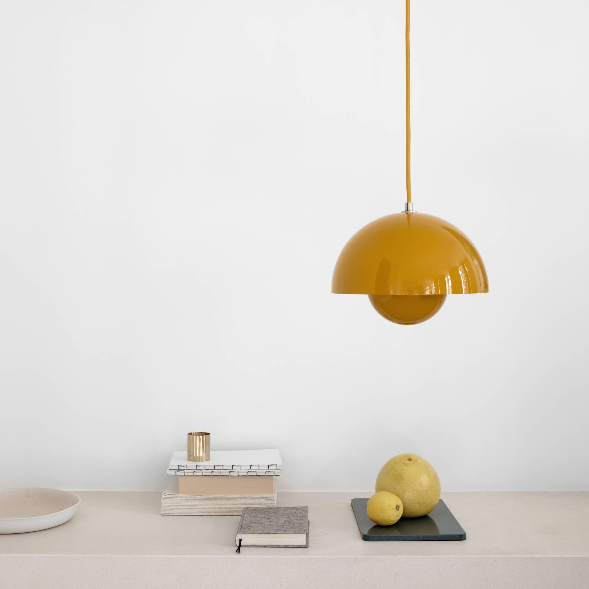 Flowerpot VP1 Pendant Lamp - Mustard-3