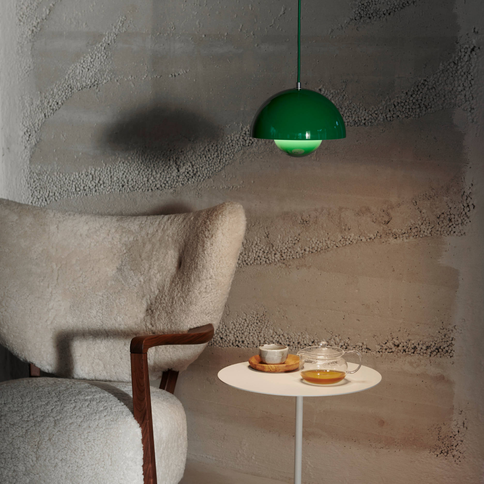 Flowerpot VP1 Pendant Lamp - Signal Green-3