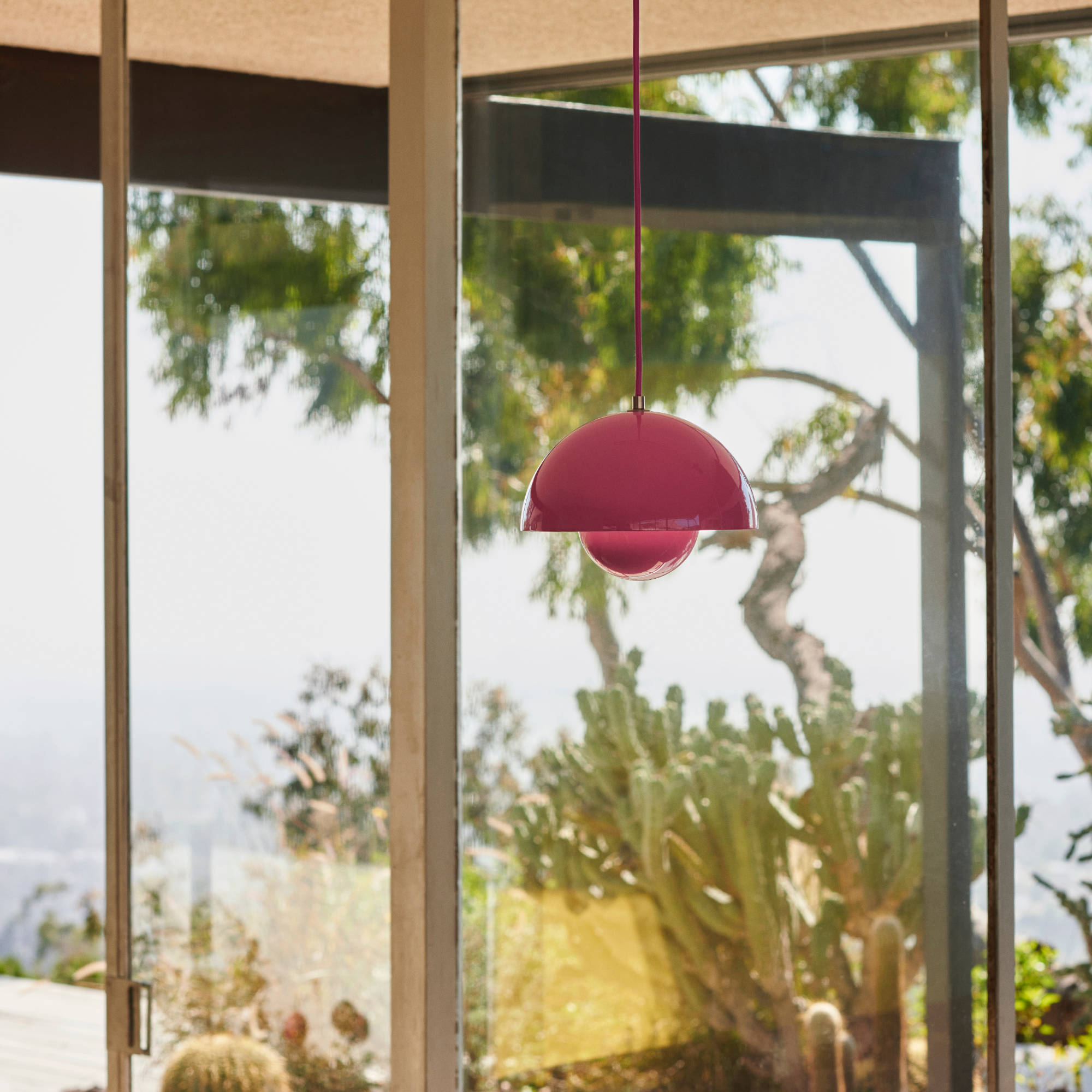 Flowerpot VP1 Pendant Lamp - Tangy Pink-4