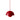 مصباح معلق Flowerpot VP1 - أحمر قرمزي