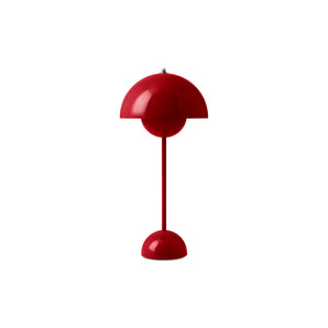 Flowerpot VP3 Table Lamp - Vermilion Red