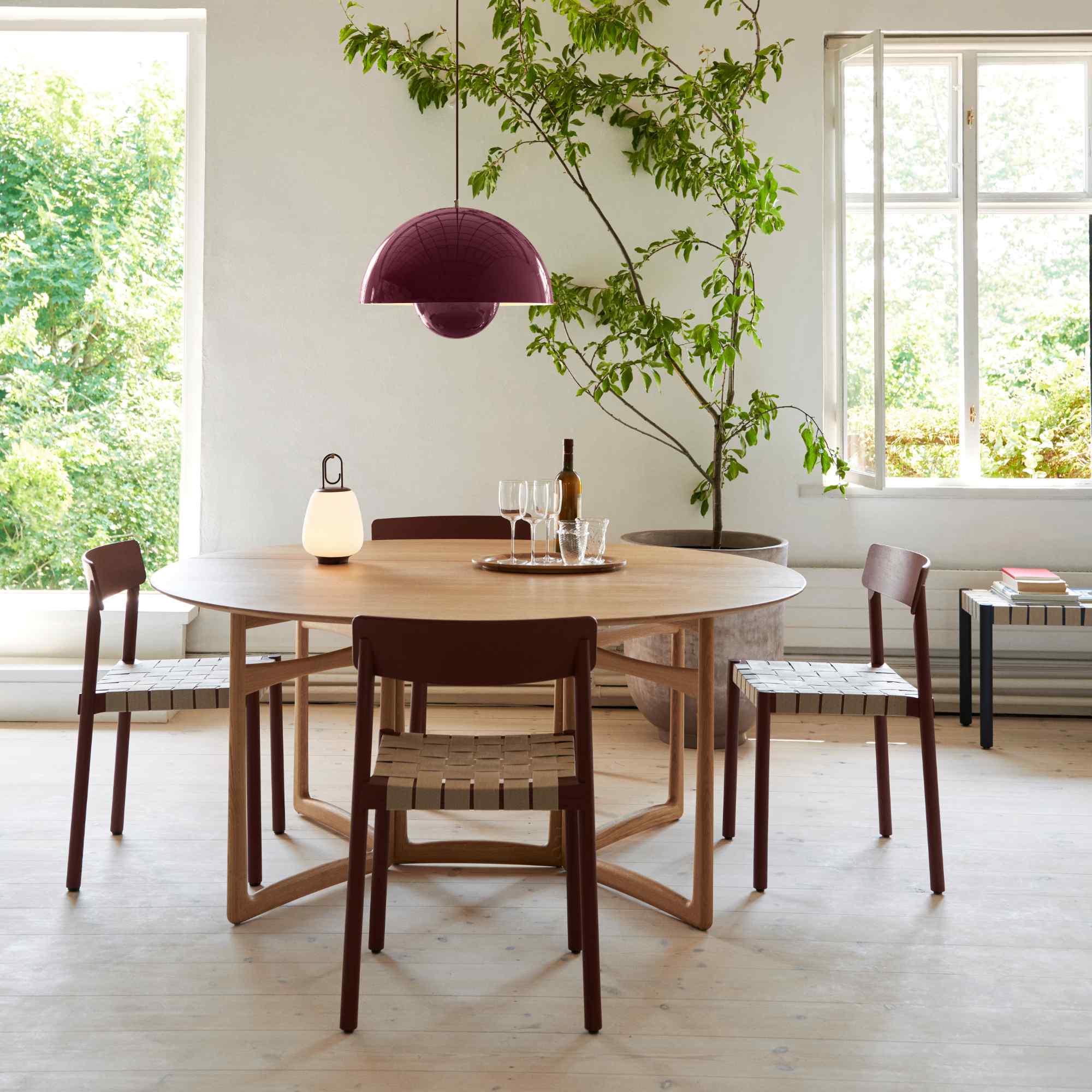 Flowerpot VP7 Pendant Lamp - Dark Plum-2