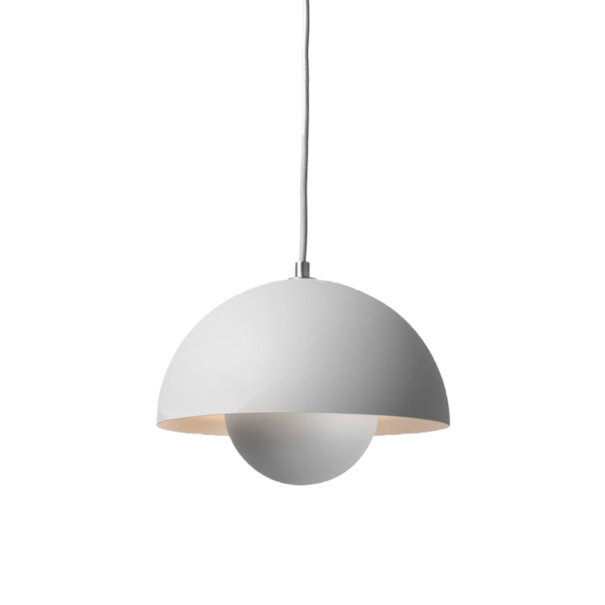 Flowerpot VP7 Pendant Lamp - Matt Light Grey