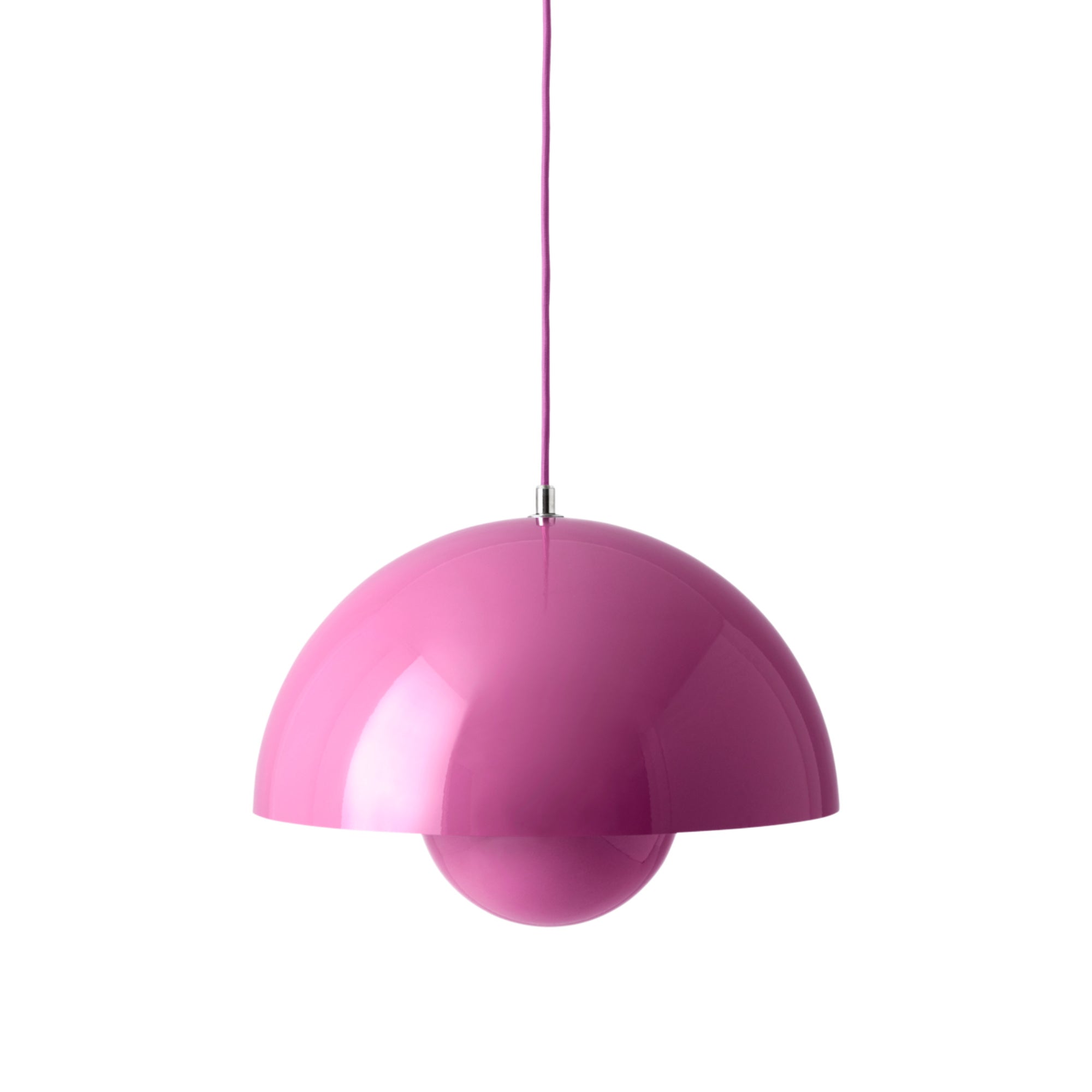 Flowerpot VP7 Pendant Lamp - Tangy Pink