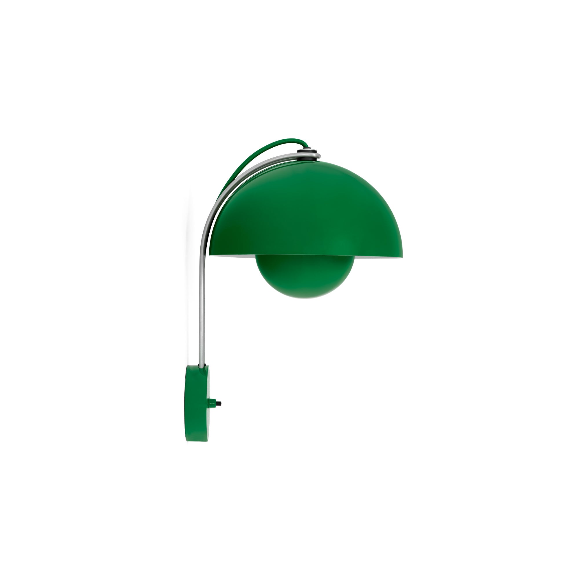 Flowerpot VP8 Wall Lamp - Signal Green