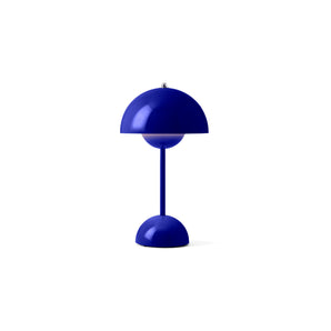 مصباح طاولة محمول Flowerpot VP9 - أزرق كوبالت