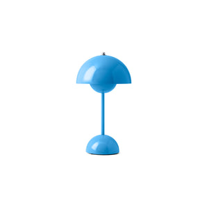 مصباح طاولة محمول Flowerpot VP9 - أزرق سباحة