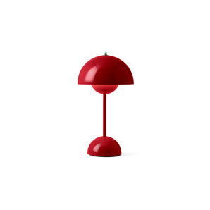 مصباح طاولة محمول Flowerpot VP9 - أحمر قرمزي