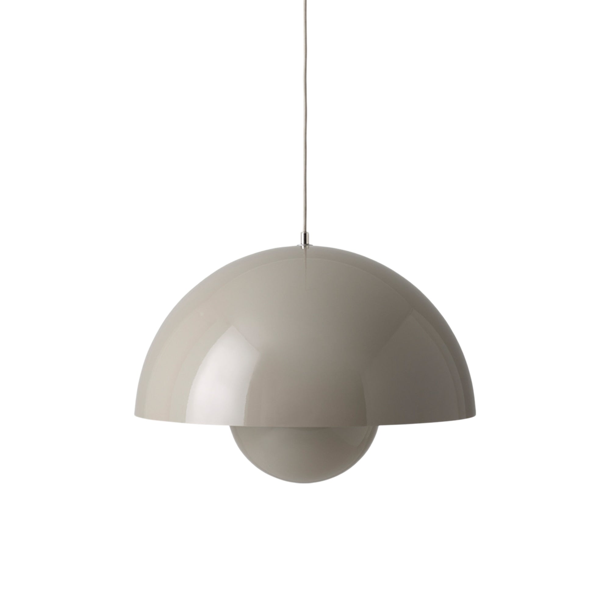 Flowerpot VP2 Pendant Lamp - Grey Beige