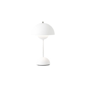 مصباح طاولة محمول فلاوربوت VP9 - أبيض مطفي