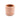 وعاء دافق مع طبق - وردي - D28.5