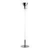 Flute Large Floor Lamp - Clear/Chrome