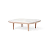 Fly SC4 Coffee Table - Oiled Oak/Bianco Carrara