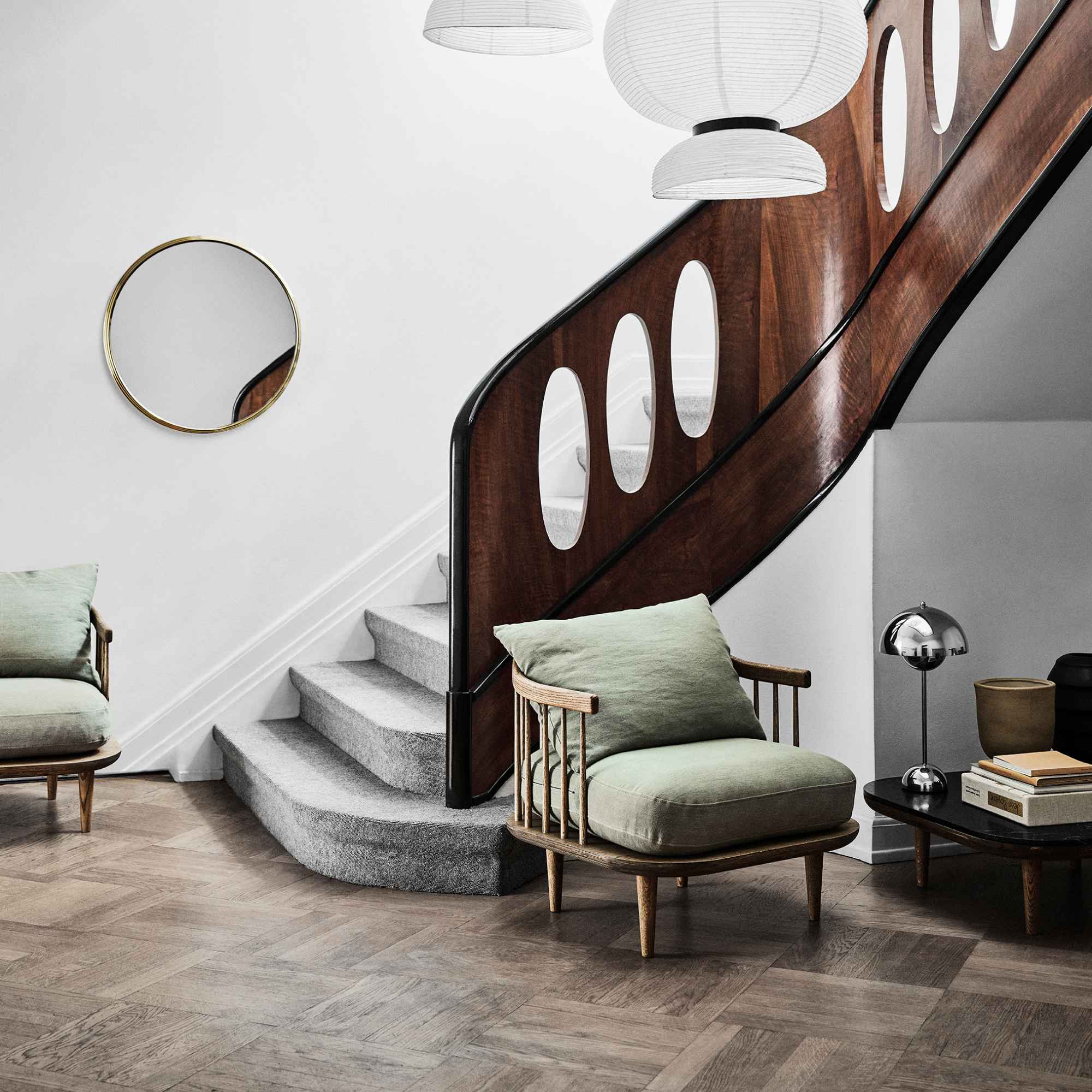 Fly SC10 Armchair - Oiled Oak/Fabric 1 (Hot Madison 094)-3