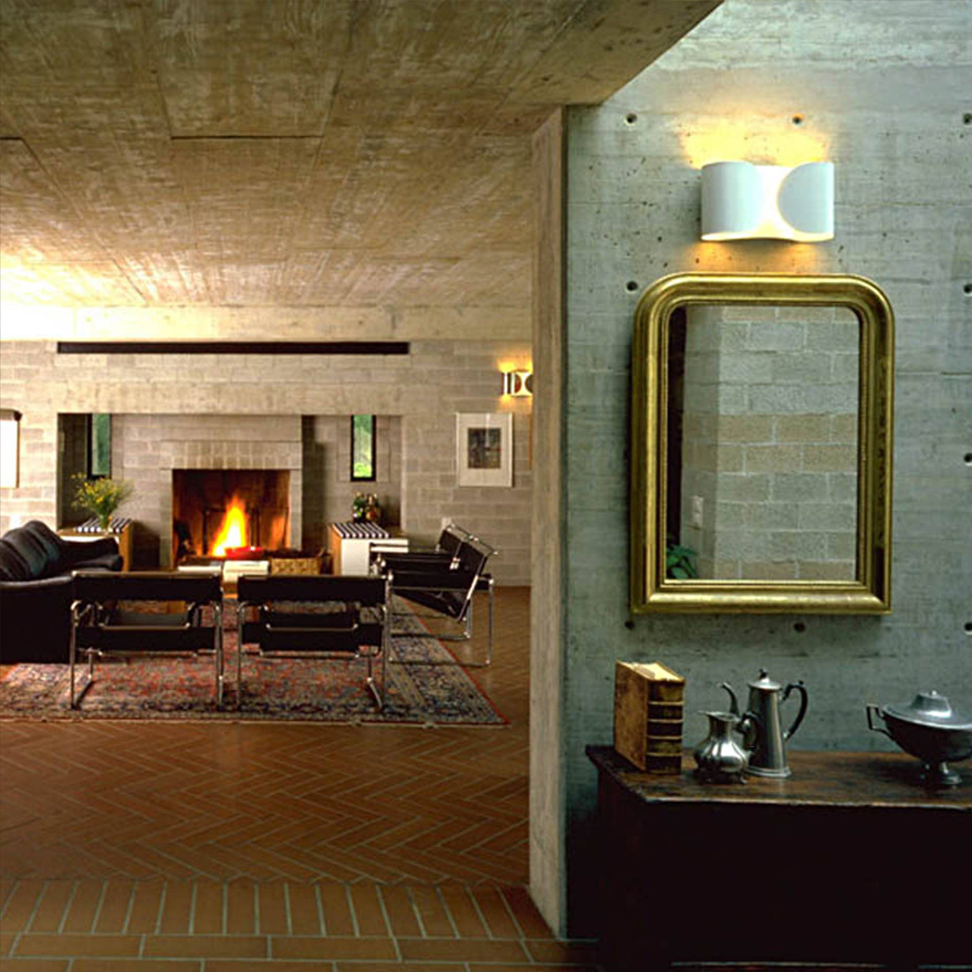 Foglio Wall Lamp - White-2