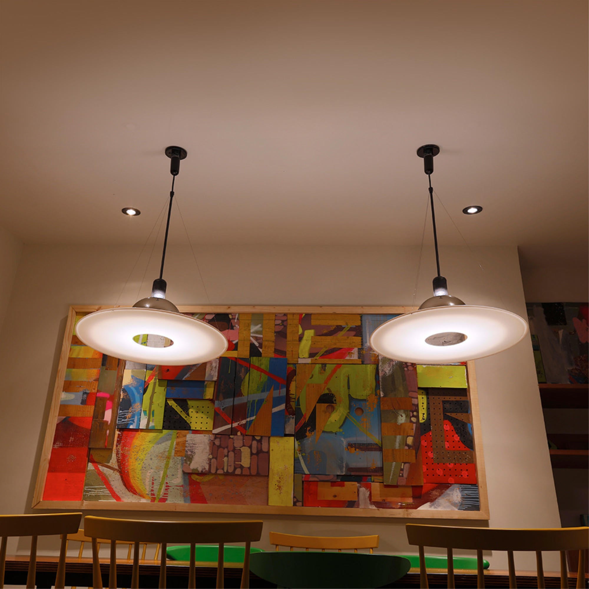 Frisbi Pendant Lamp - Chrome-3