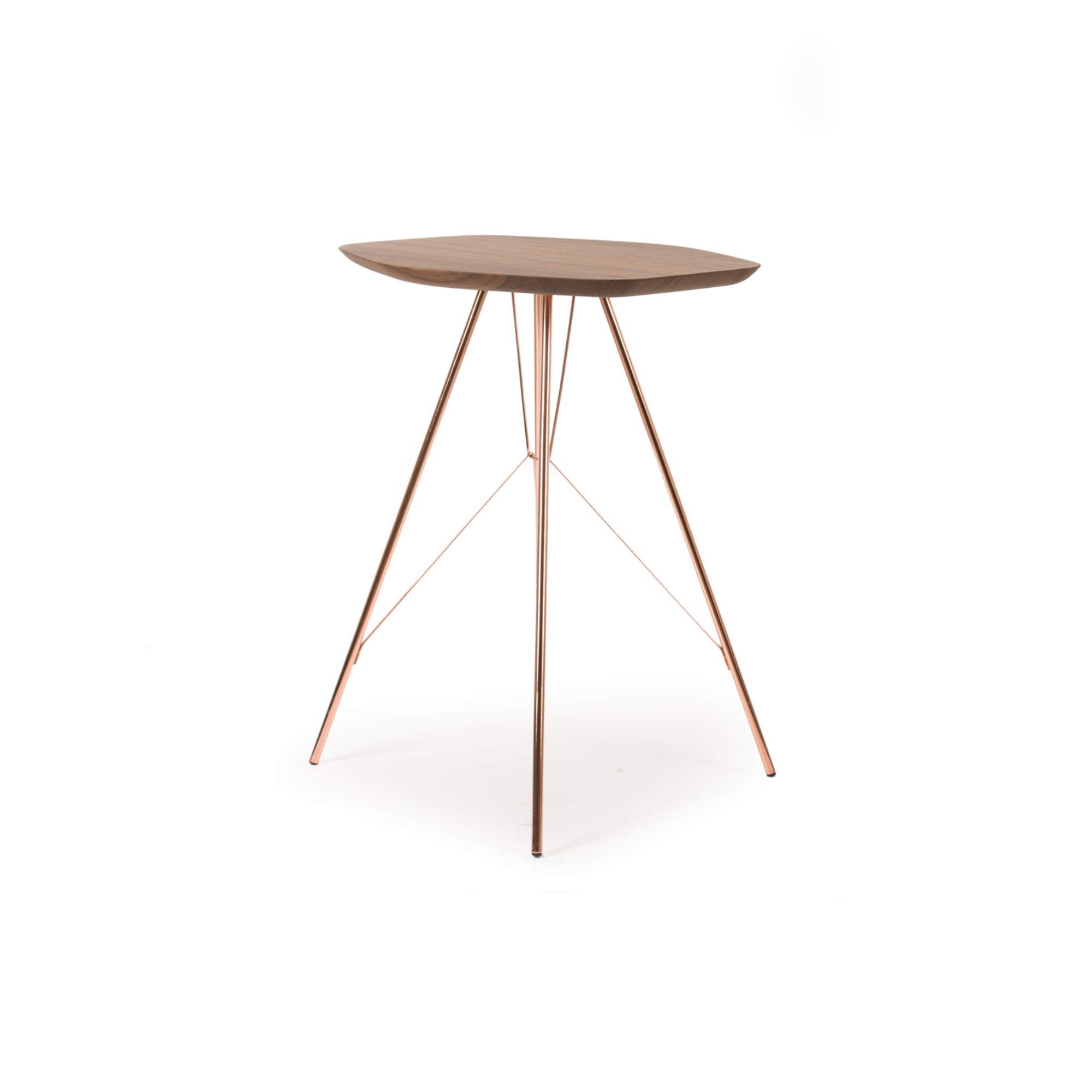 Emil 646 Side Table - Walnut-1
