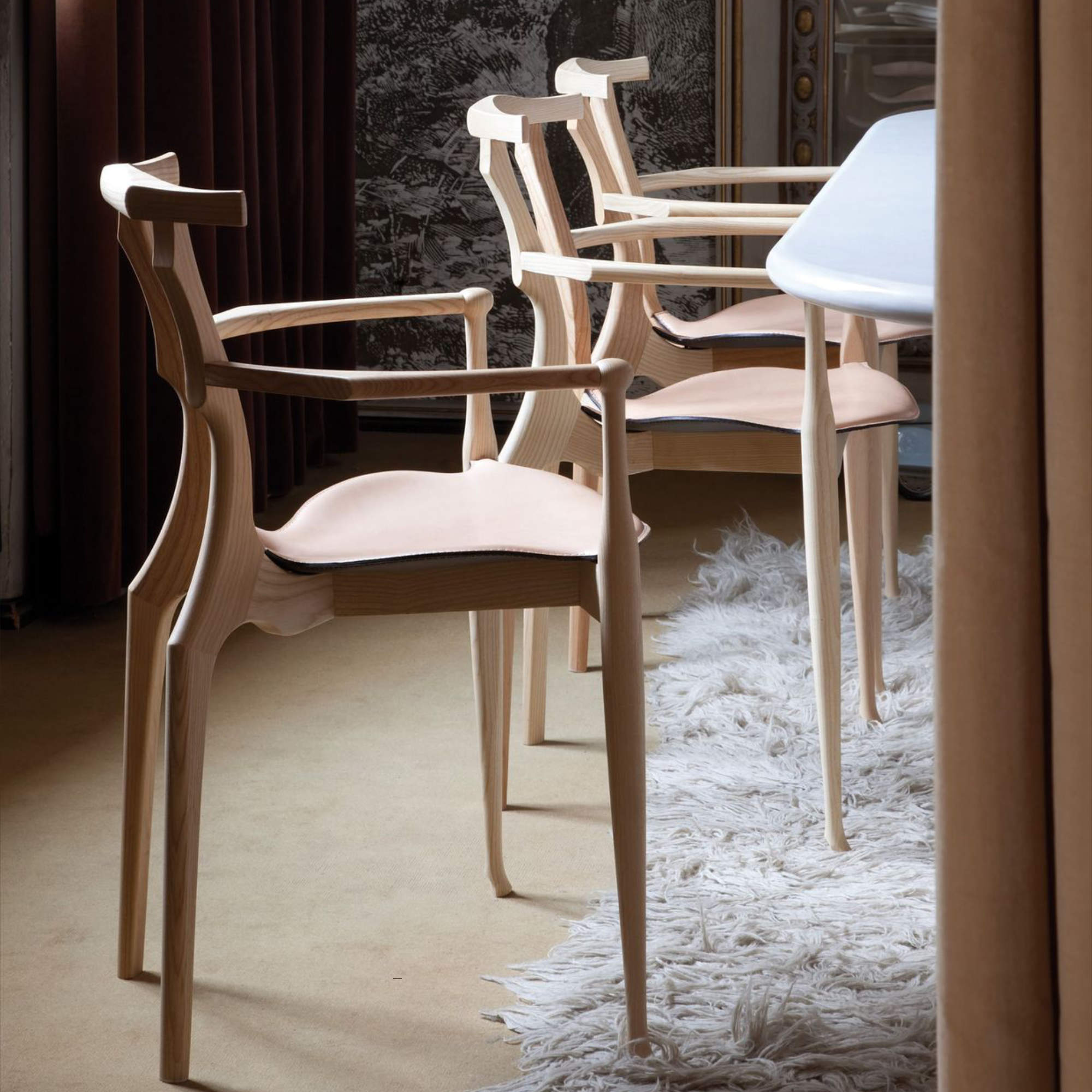 BD Barcelona Gaulino 55 Dining Chair Natural – Designitch