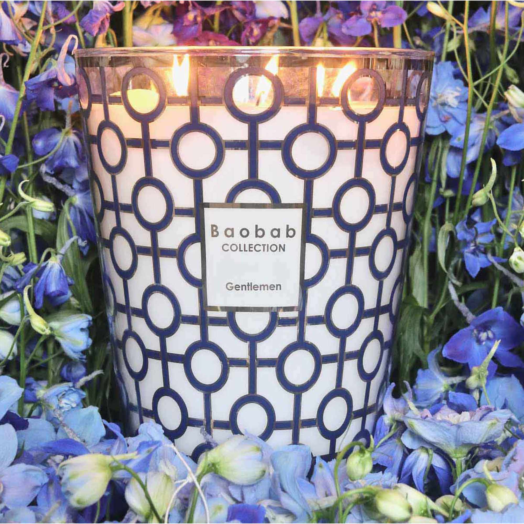 Gentlemen Scented Candle - 16cm-3