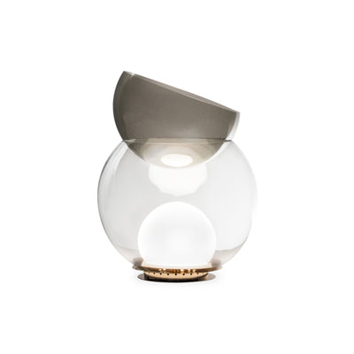 Giova Large Table Lamp - Gold/Grey