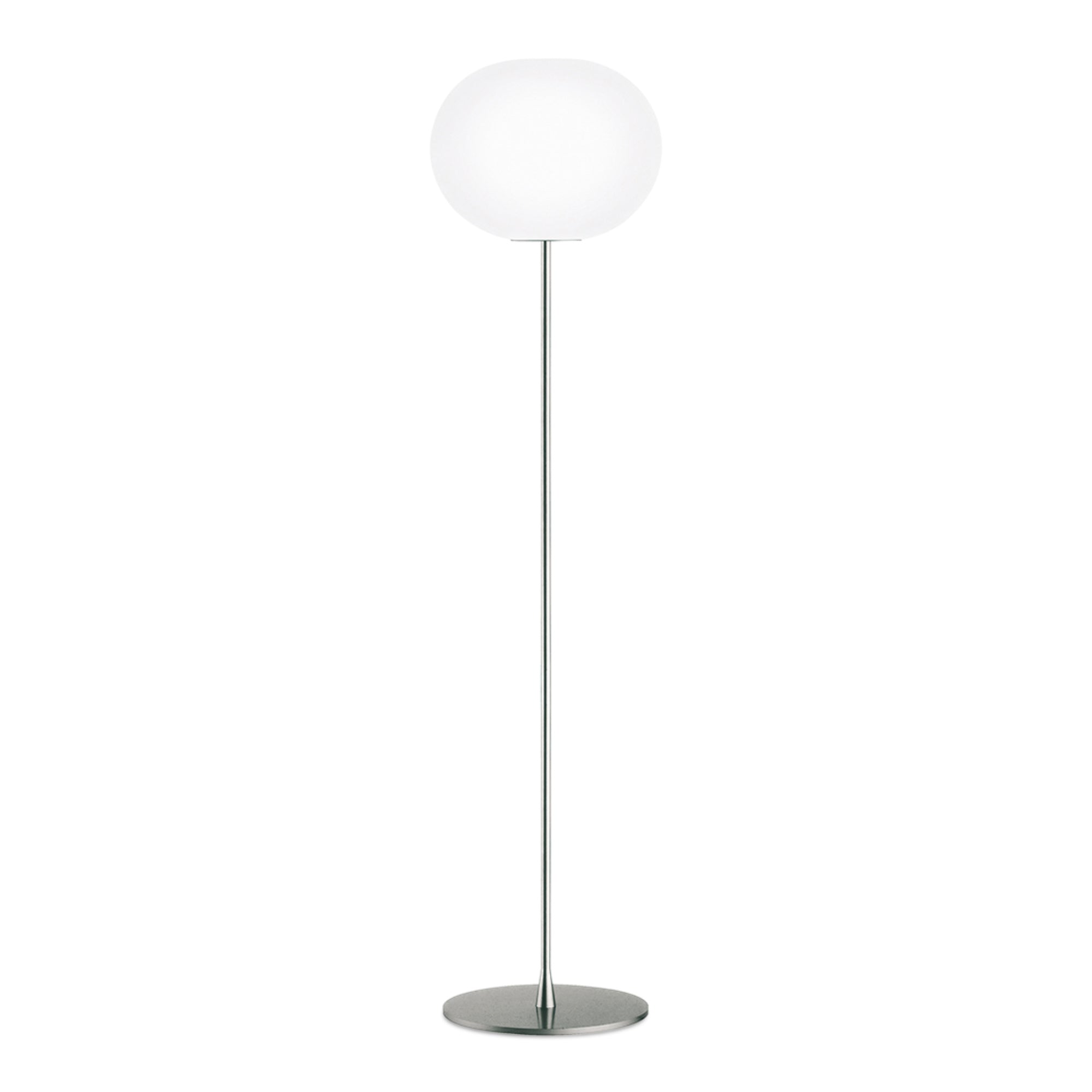 Glo-Ball 3 Floor Lamp - Silver