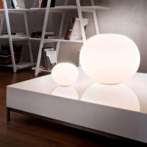 Glo-Ball Basic Zero Switch Table Lamp - White