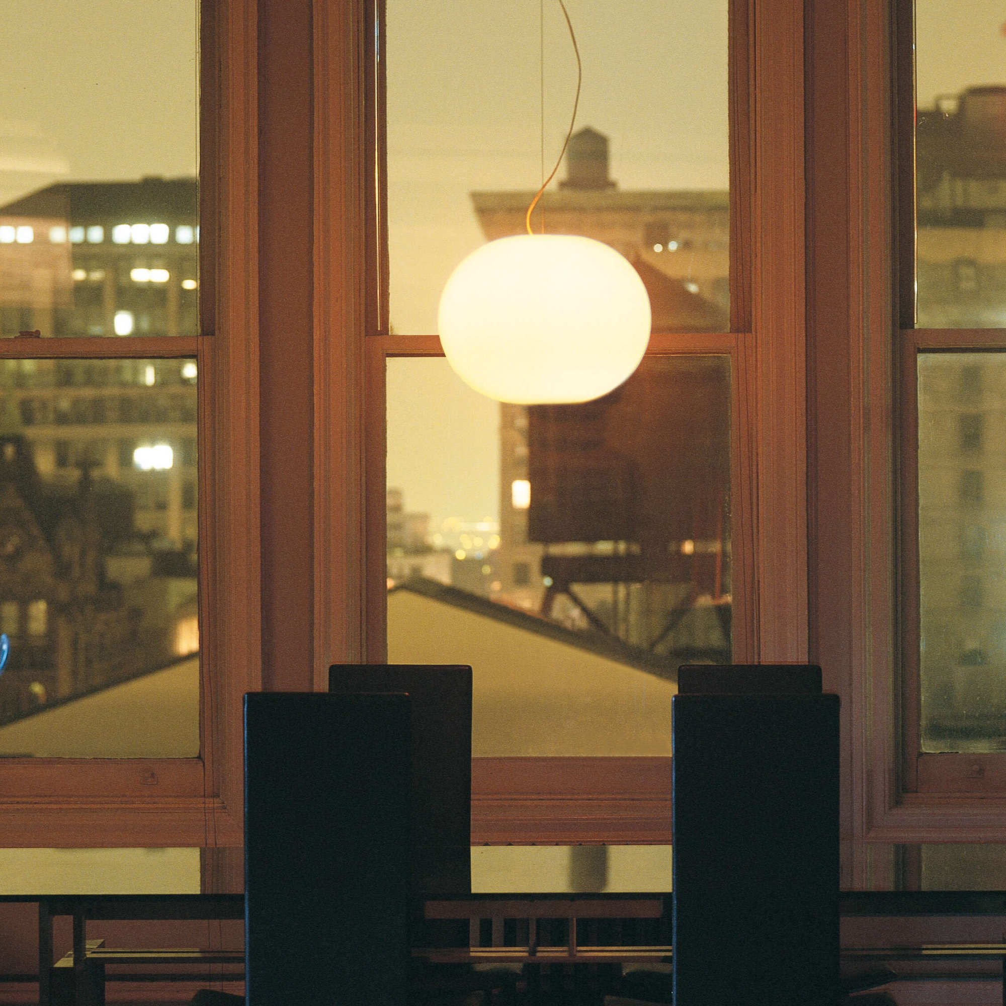 Glo-Ball Suspension 1 Lamp - White