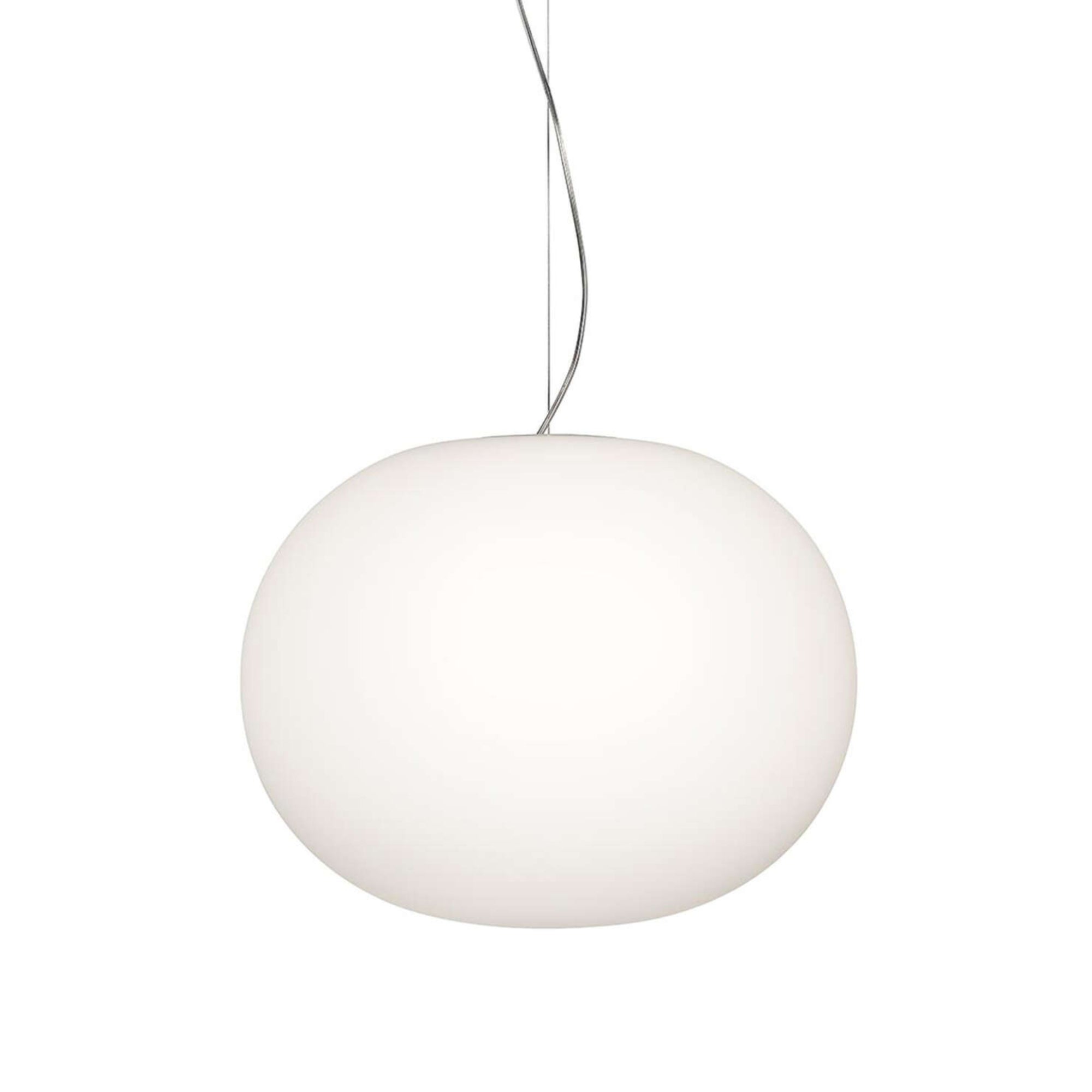 Glo-Ball Suspension 2 Pendant Lamp - White-1
