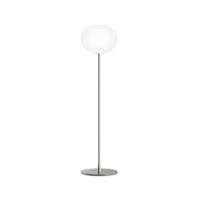 Glo-Ball 1 Floor Lamp - Silver