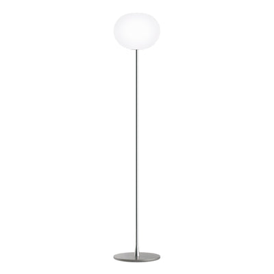 Glo-Ball 2 Floor Lamp - Silver