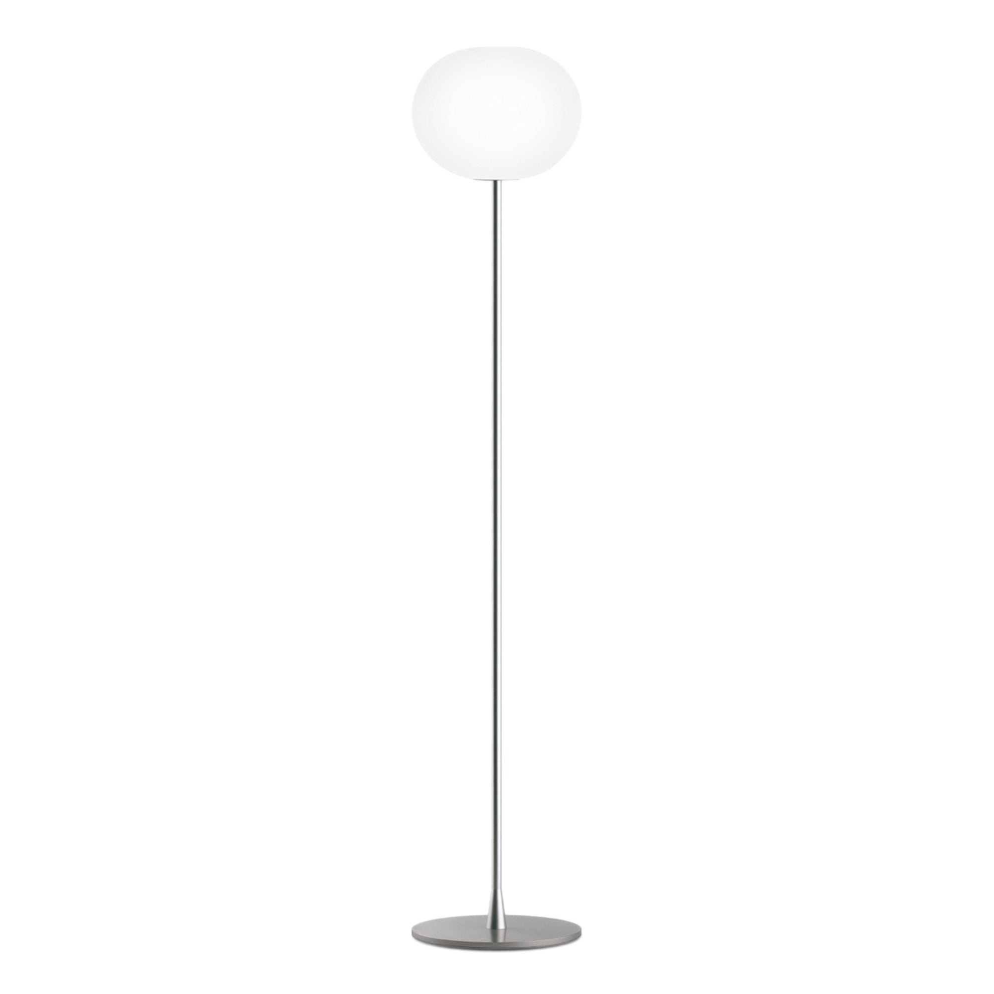 Glo-Ball 2 Floor Lamp - Silver-1