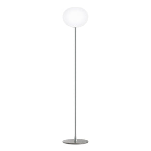 Glo-Ball 2 Floor Lamp - Silver