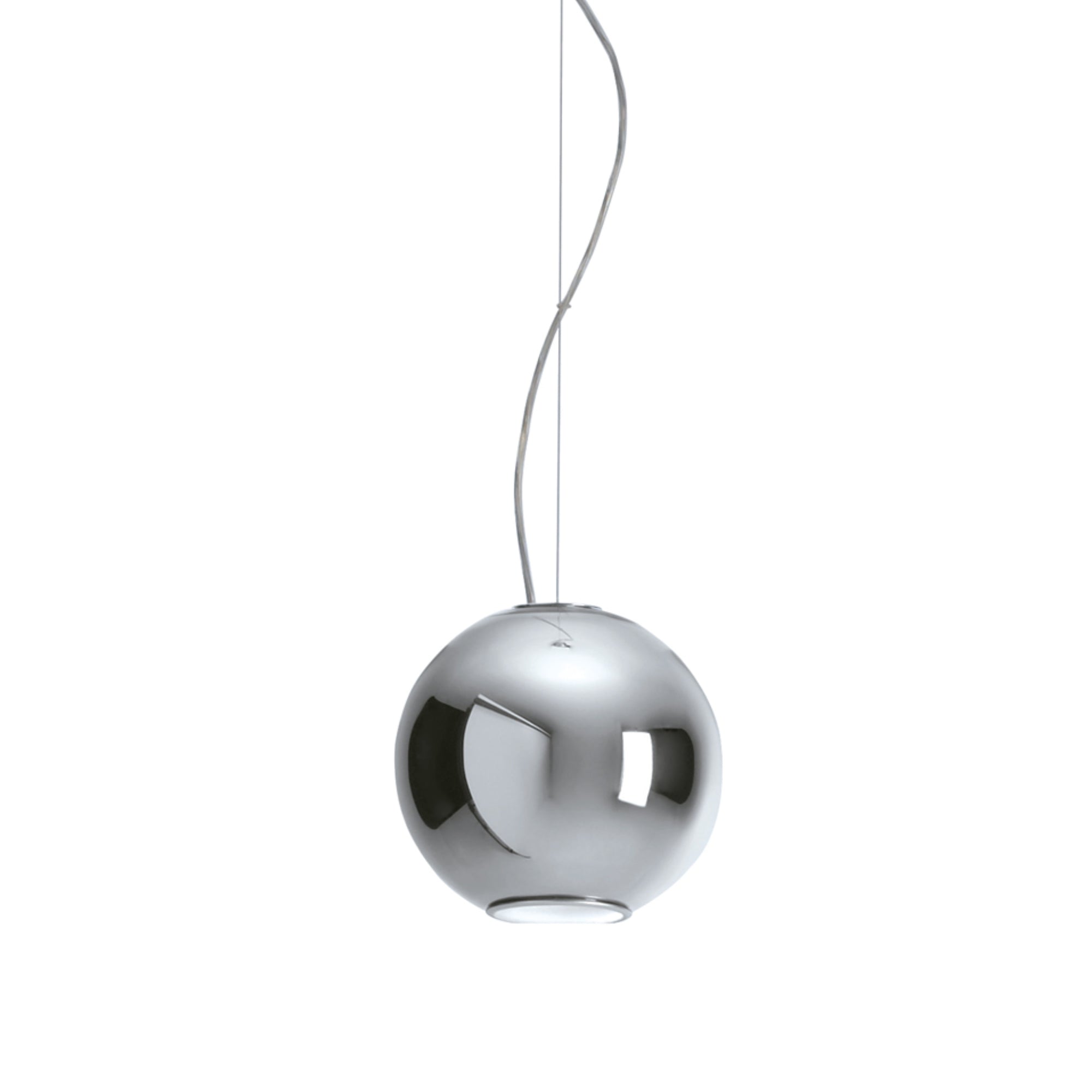 Globo Di Luce Small Pendant Lamp - Chrome-1