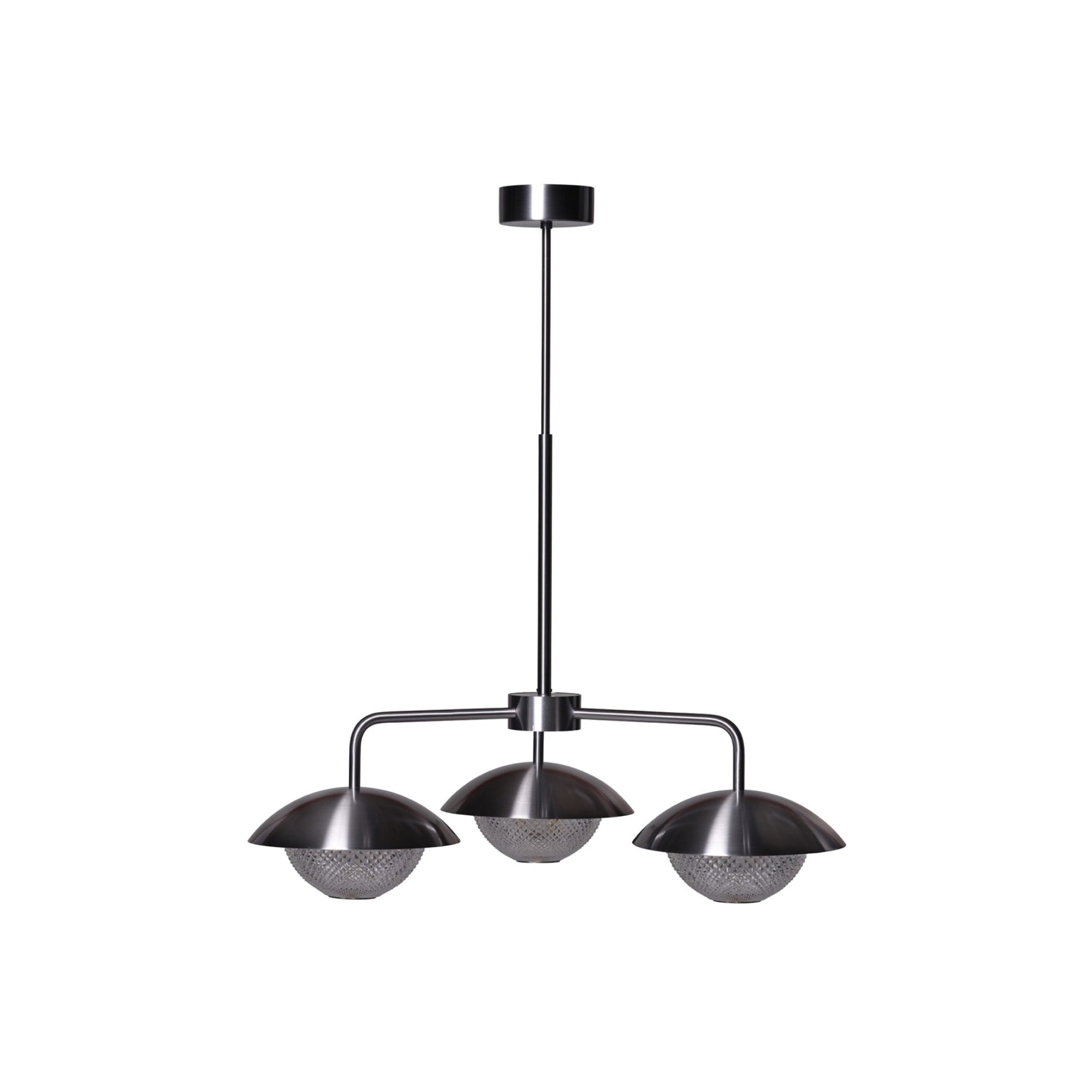 Grace 3 850 Pendant Lamp - Steel/Crystal Class-1