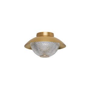 Grace Ceiling/Wall Lamp - Brass/Crystal Glass