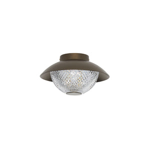 Grace Ceiling/Wall Lamp - Bronze Colored/Crystal Glass