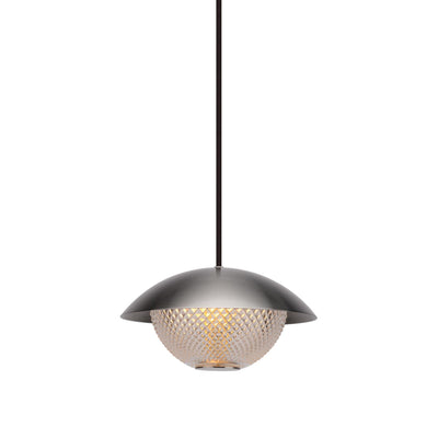 Grace Pendant Lamp - Steel/Crystal Class