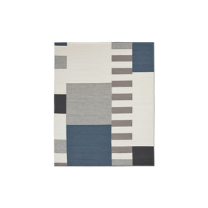 Graphic Rug - Blue - 200x140