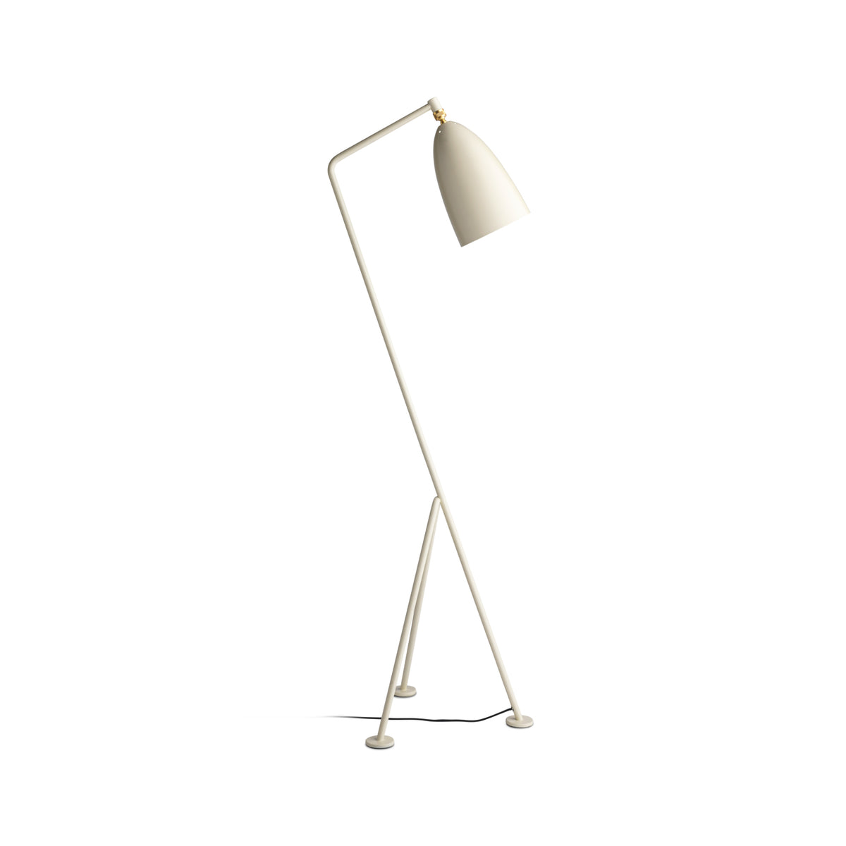 Grashoppa Floor Lamp – 43.5x125 / Oyster White Semi Matt-1