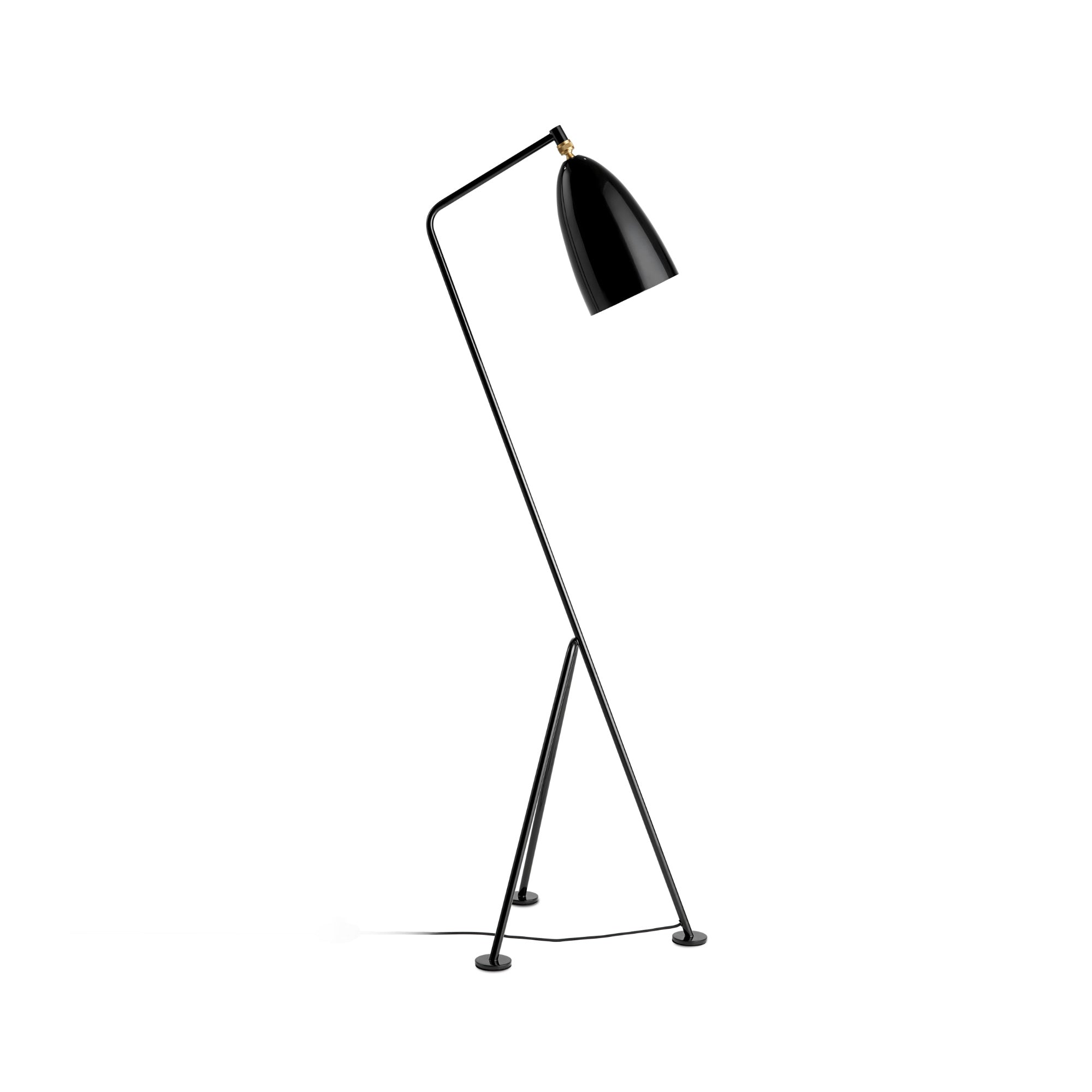 Grashoppa 10110872 Floor Lamp - Black Glossy