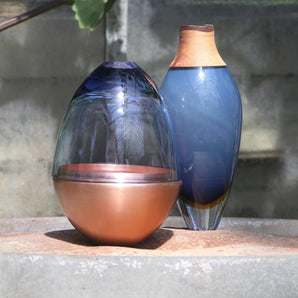 Homage to Faberge - Light Blue/Copper